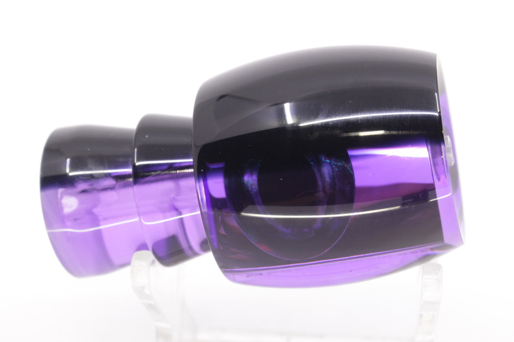 Moyes Lures Purple Mirrored Black Back Taxi Eyes Medium Secret 10" 2oz