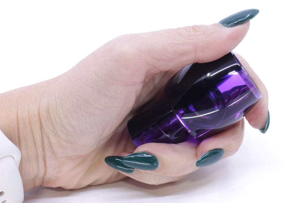 Moyes Lures Purple Mirrored Black Back Taxi Eyes Medium Secret 10" 2oz