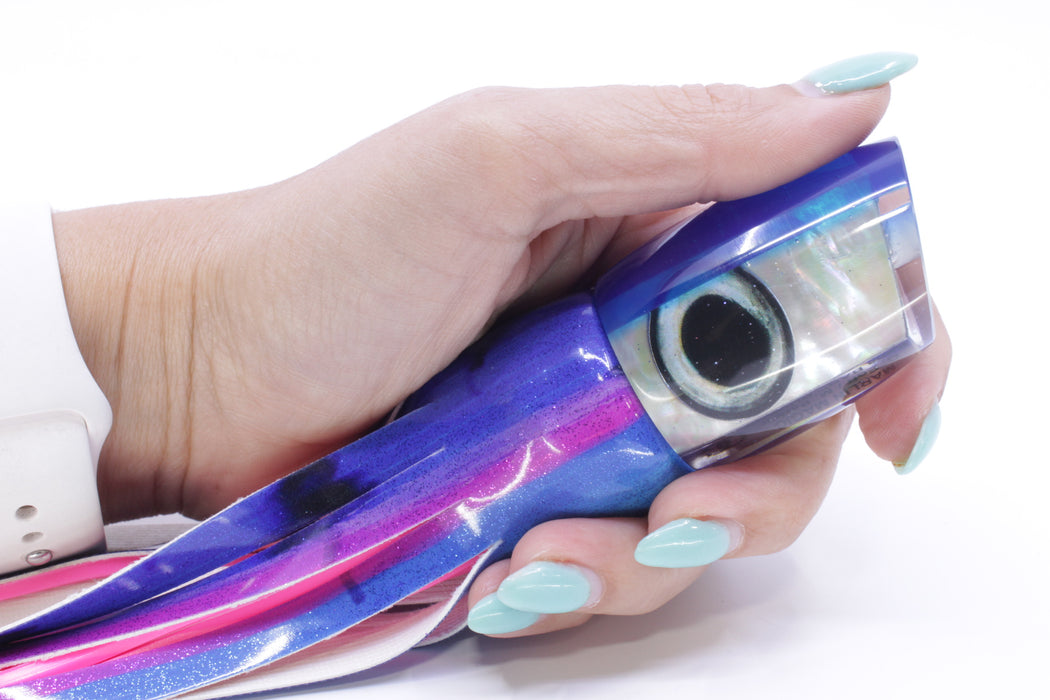 Marlin Magic White Awabi Blue Back Baby Ruckus 10" 5.5oz Fire Tailz Vinyl Blue Dream