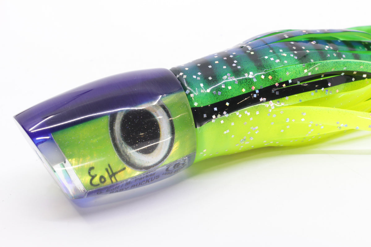 Marlin Magic Lime Green MOP Blue Back Taxi Eyes Baby Ruckus 10