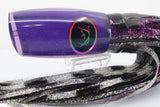 Bonze Lures Purple Rainbow Black Eyes Violator 14" 17oz Purple-Silver-Black
