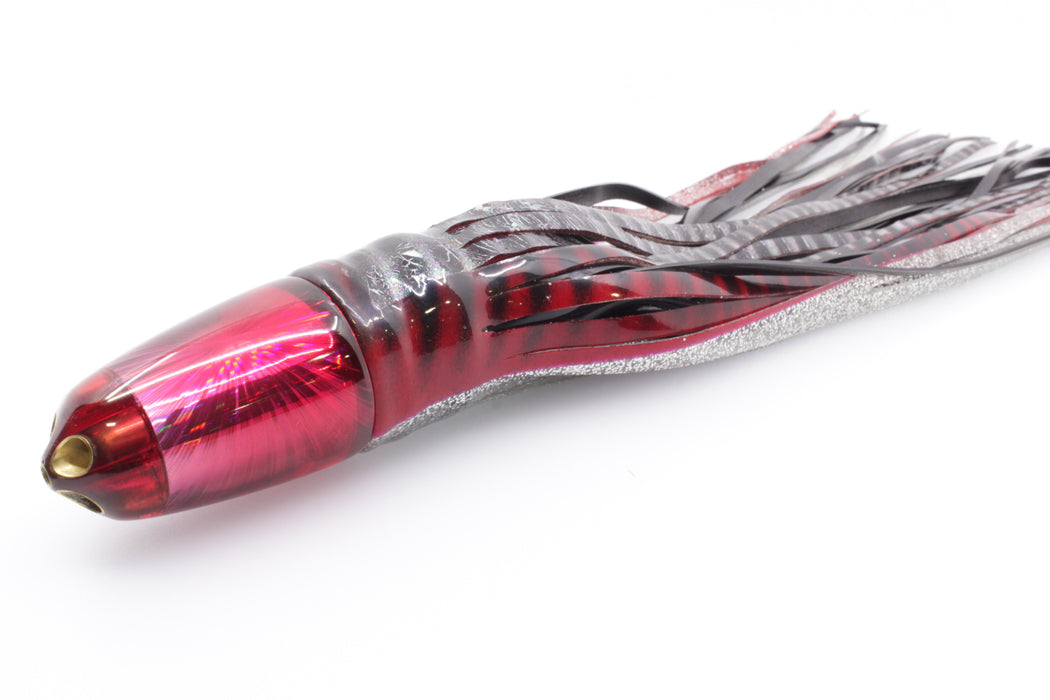 Koya Lures Red Rainbow Starburst 1/4" Jet Clean Sweep Bullet 10" 8.5oz Skirted