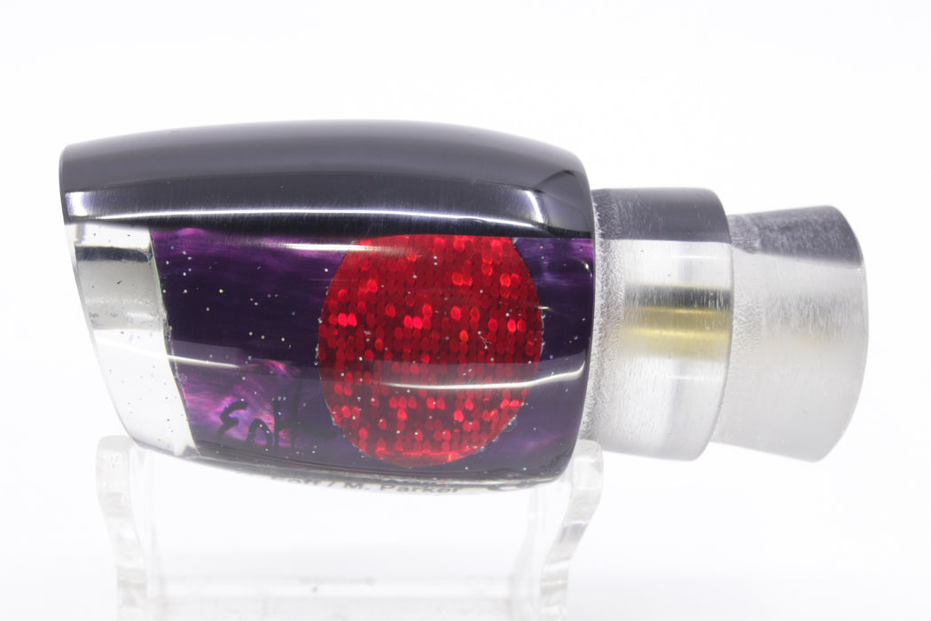 Marlin Magic Purple MOP Black Back Red Eyes Baby Ruckus 10" 4oz