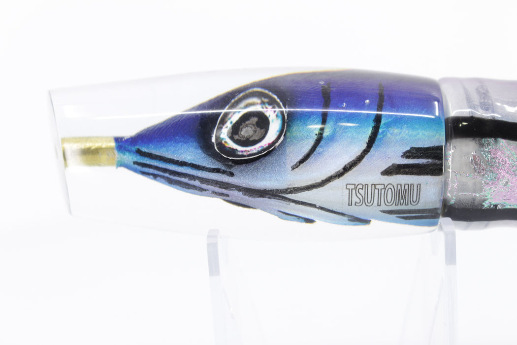 Tsutomu Lures "Aku Fo Real" Skipjack Fish Head H1 Plunger 9"+ 9.7oz Skirted