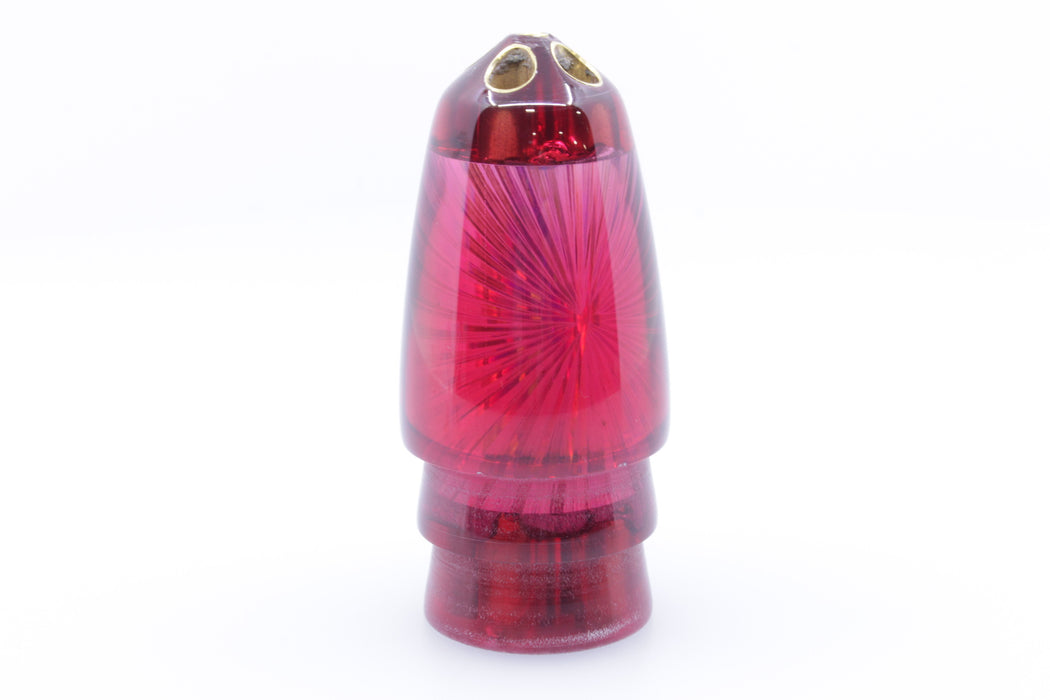 Koya Lures Red Rainbow Starburst 1/4" Jet Clean Sweep Bullet 10" 5.5oz