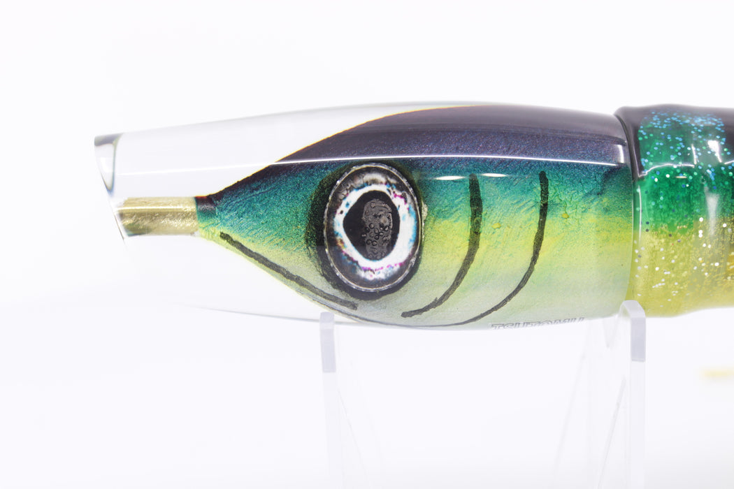 Tsutomu Lures Yellowfin Fish Head H1 Plunger 9"+ 9.7oz Skirted