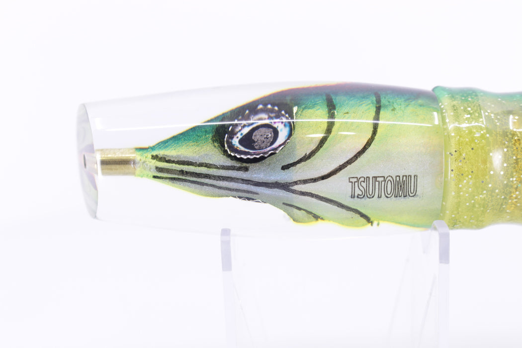 Tsutomu Lures Yellowfin Fish Head H1 Plunger 9"+ 9.7oz Skirted