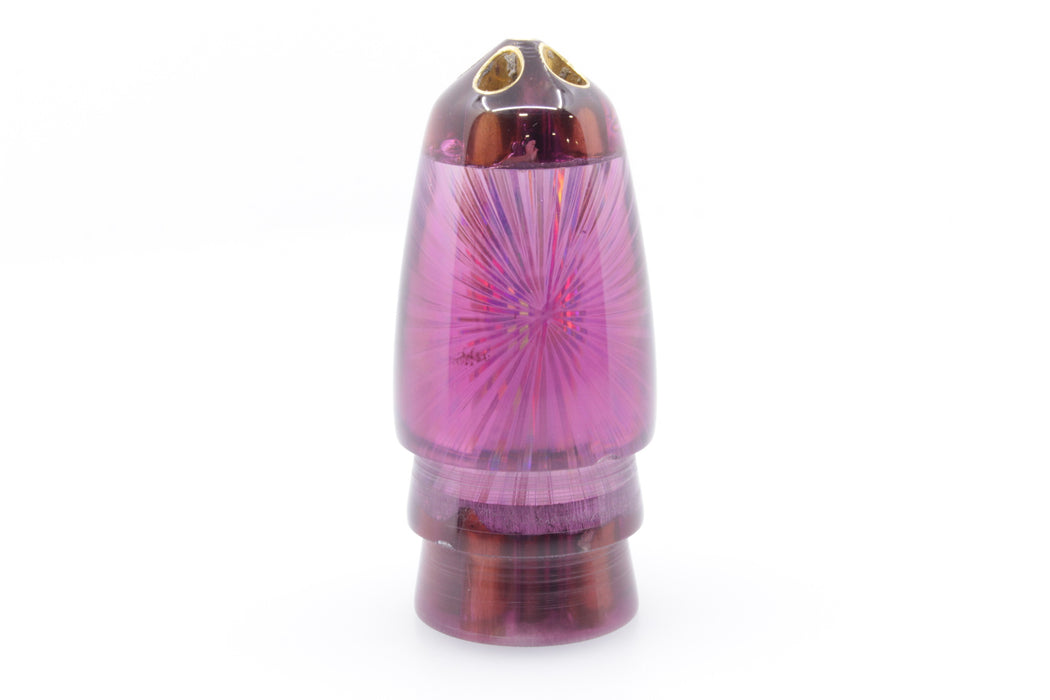 Koya Lures Purple Rainbow Starburst 1/4" Jet Clean Sweep Bullet 10" 5.5oz