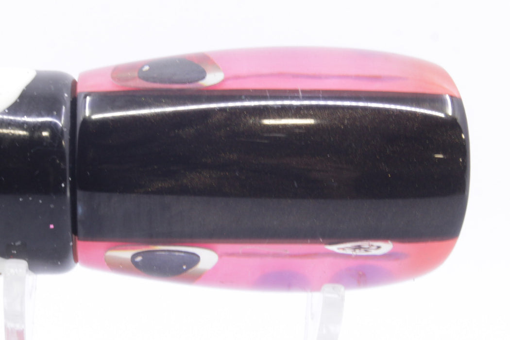 BMB Lures Pink Pearl Black Back Gobbstopper 9" 5.5oz Skirted Black-Pink New Pre-Owned