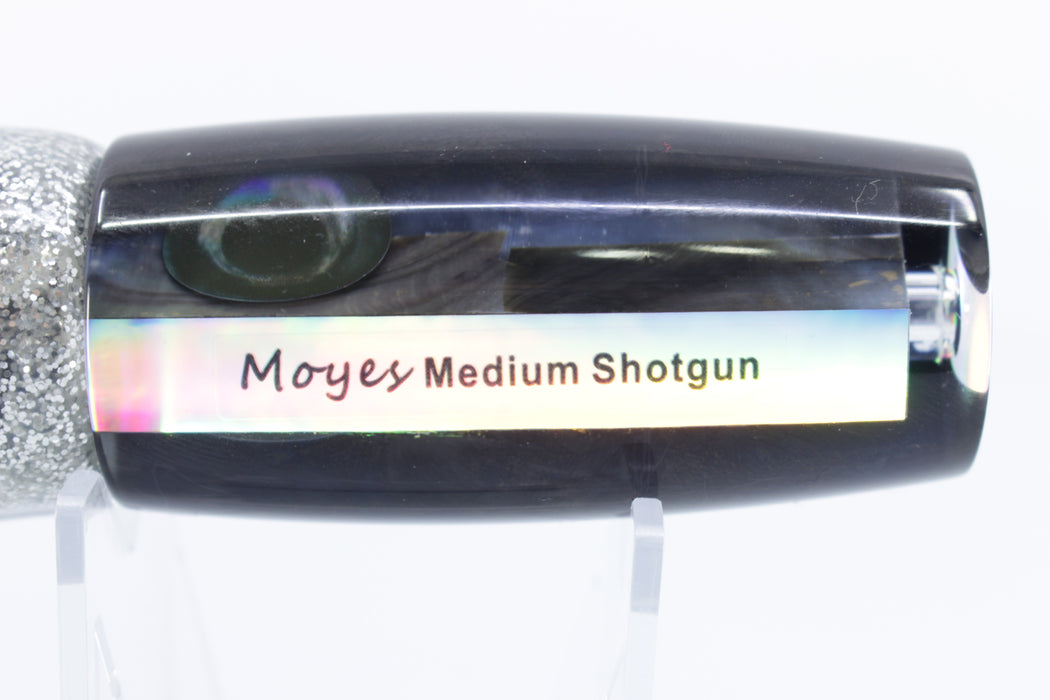 Moyes Lures Tahitian MOP Black Back Medium Shotgun 10" 6oz Skirted