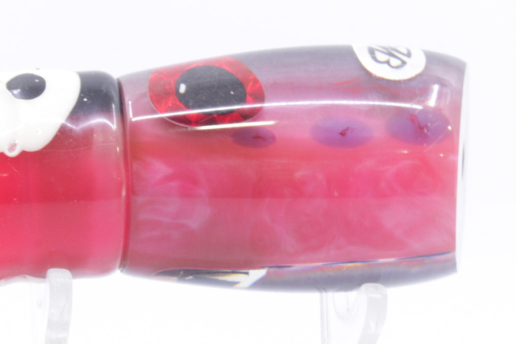 BMB Lures Pink Pearl Black Back Gobbstopper 9" 5.5oz Skirted Black-Pink New Pre-Owned