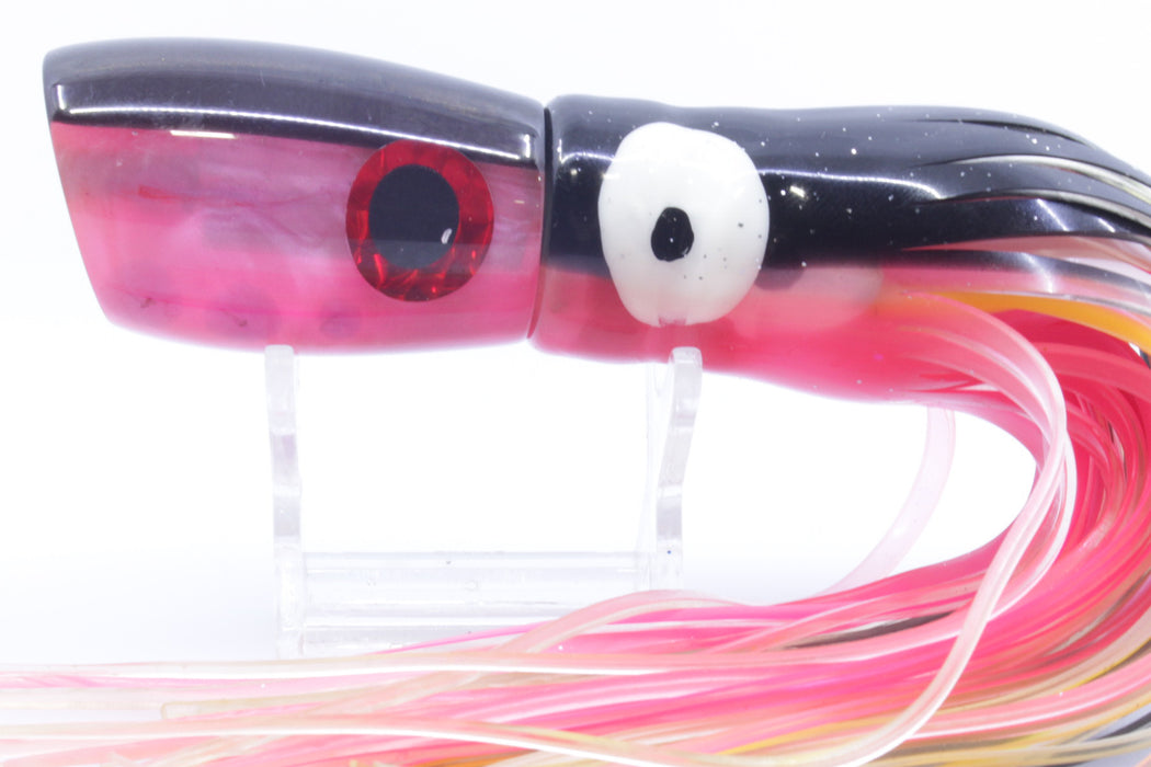 BMB Lures Pink Pearl Black Back Gobbstopper 9" 5.5oz Skirted Black-Pink New Pre-Owned