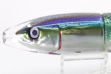JB Signature Lures Deadly Blue-Green-Gold Large Barrel Bomb 12" 10.5oz Skirted