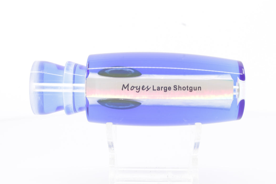 Moyes Lures White MOP Blue Back Large Shotgun 12" 4.7oz