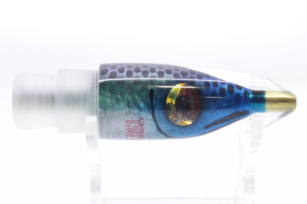 Tsutomu Lures "Blue Steel" Fish Head Poke Bullet 6" 2.2oz