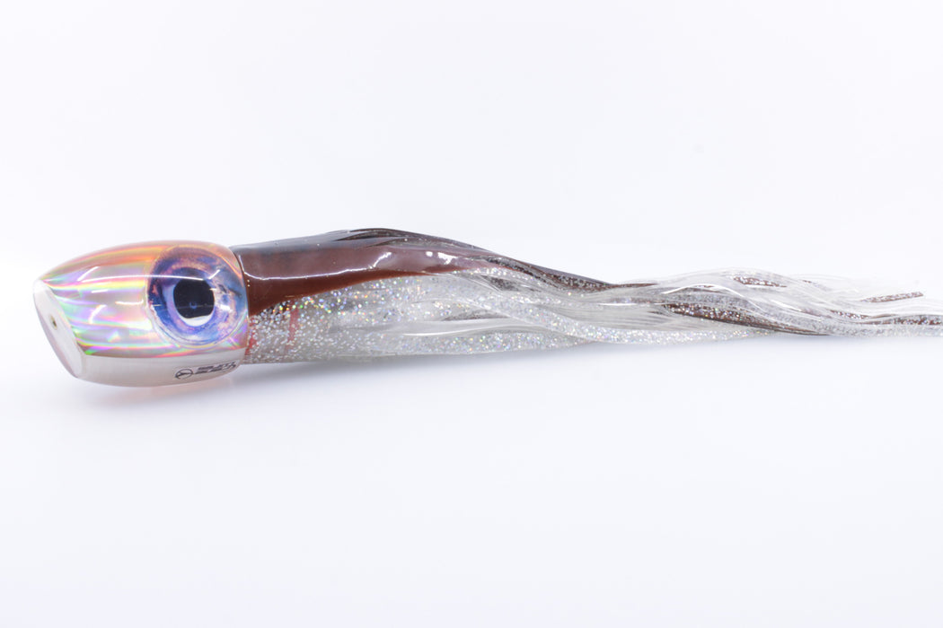 Crane Lures Rainbow Mirrored Pale Orange Back Rudy 12" 10.5oz Skirted New Pre-Owned