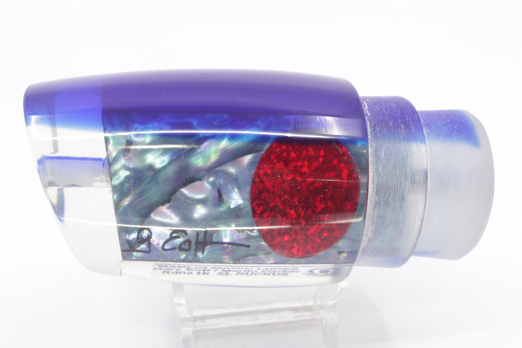 Marlin Magic Blue-Purple Abalone Blue Back Red Eyes XL Ruckus 16" 11oz
