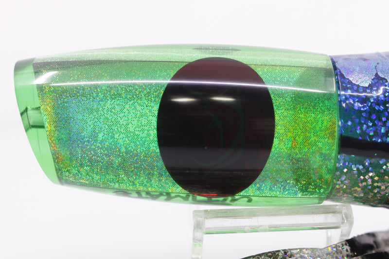 Bonze Lures Green Rainbow Red Eyes Ultimate 14" 12oz Evil