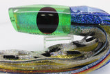 Bonze Lures Green Rainbow Red Eyes Ultimate 14" 12oz Evil