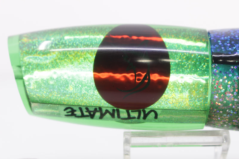 Bonze Lures Green Rainbow Red Eyes Ultimate 14" 12oz Evil