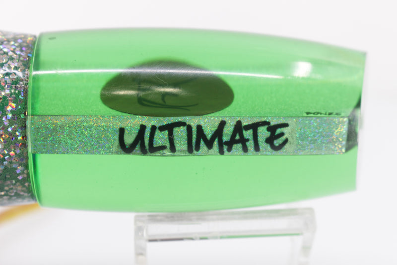 Bonze Lures Green Rainbow Red Eyes Ultimate 14" 12oz Evil