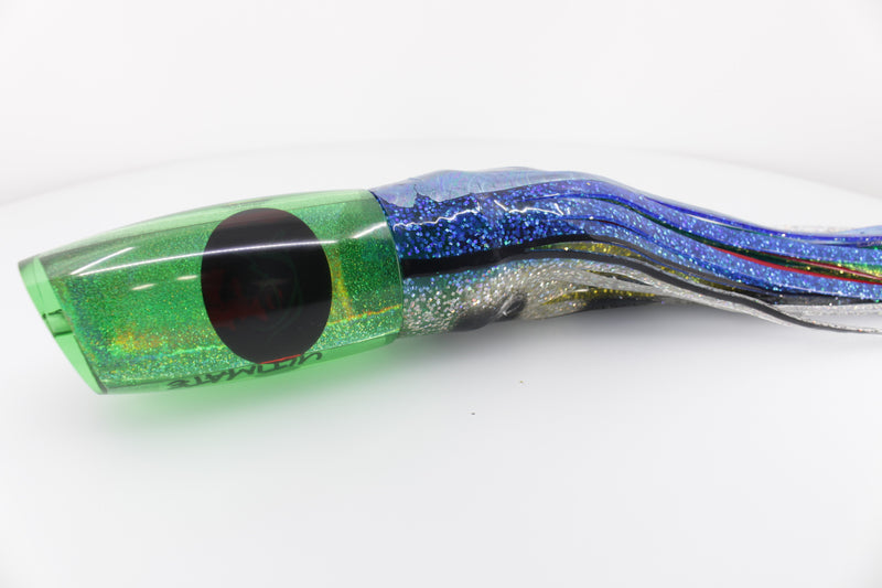 Bonze Lures Green Rainbow Red Eyes Ultimate 14" 12oz Evil