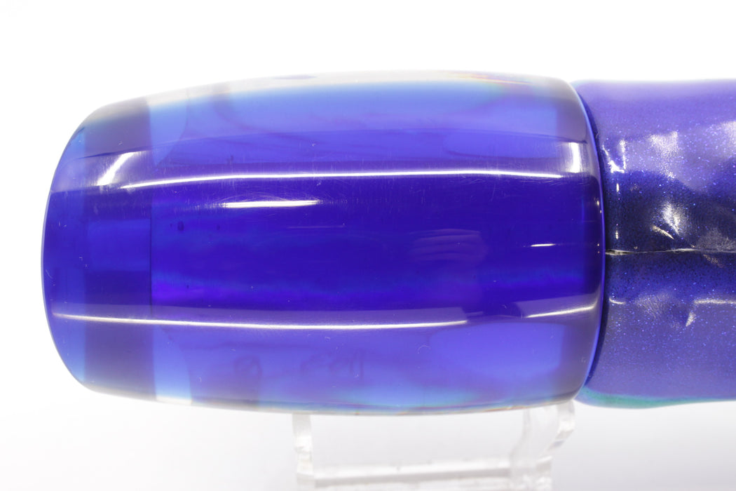 Marlin Magic Blue-Purple Abalone Blue Back Red Eyes XL Ruckus 16" 14oz FT Vinyl Blueberry