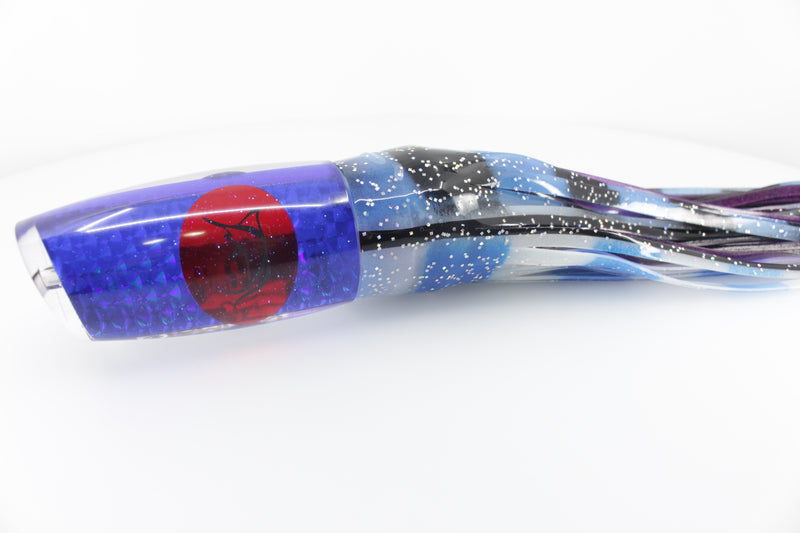 Bonze Lures Blue Rainbow Scale Red Eyes Ultimate 14" 12oz