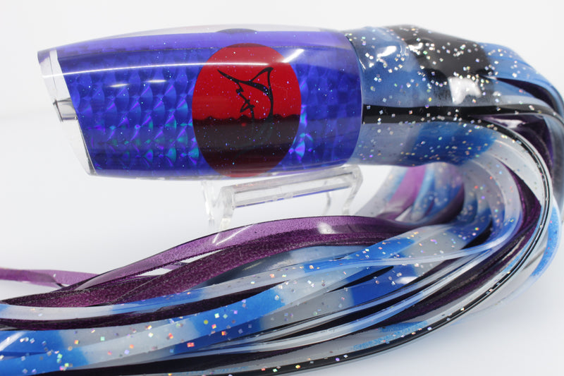 Bonze Lures Blue Rainbow Scale Red Eyes Ultimate 14" 12oz