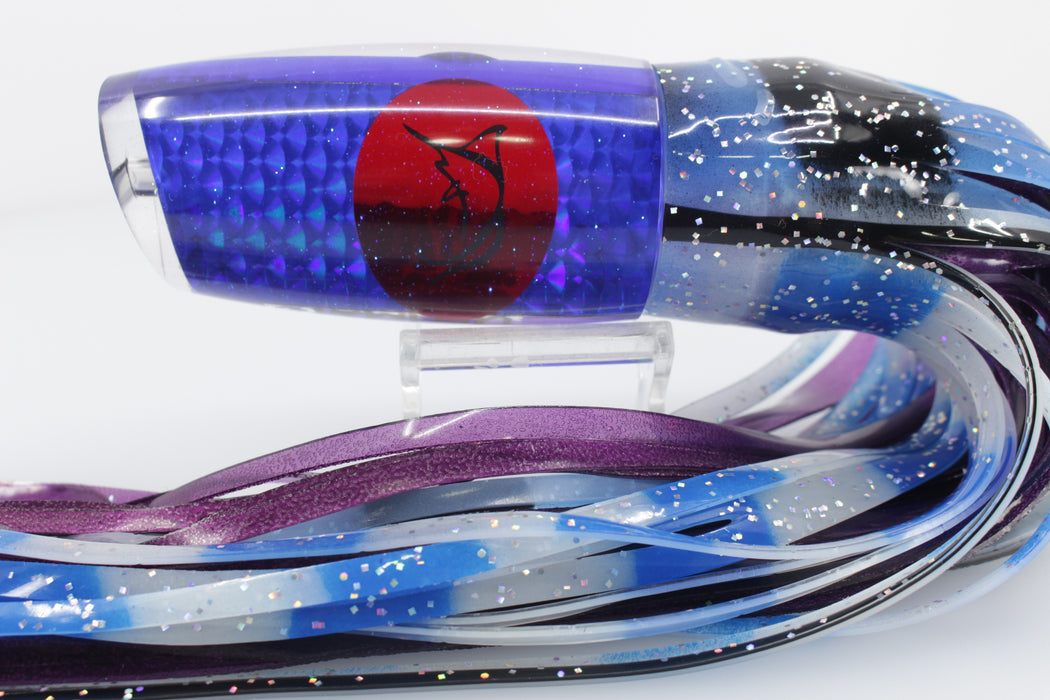 Bonze Lures Blue Rainbow Scale Red Eyes Ultimate 14" 12oz