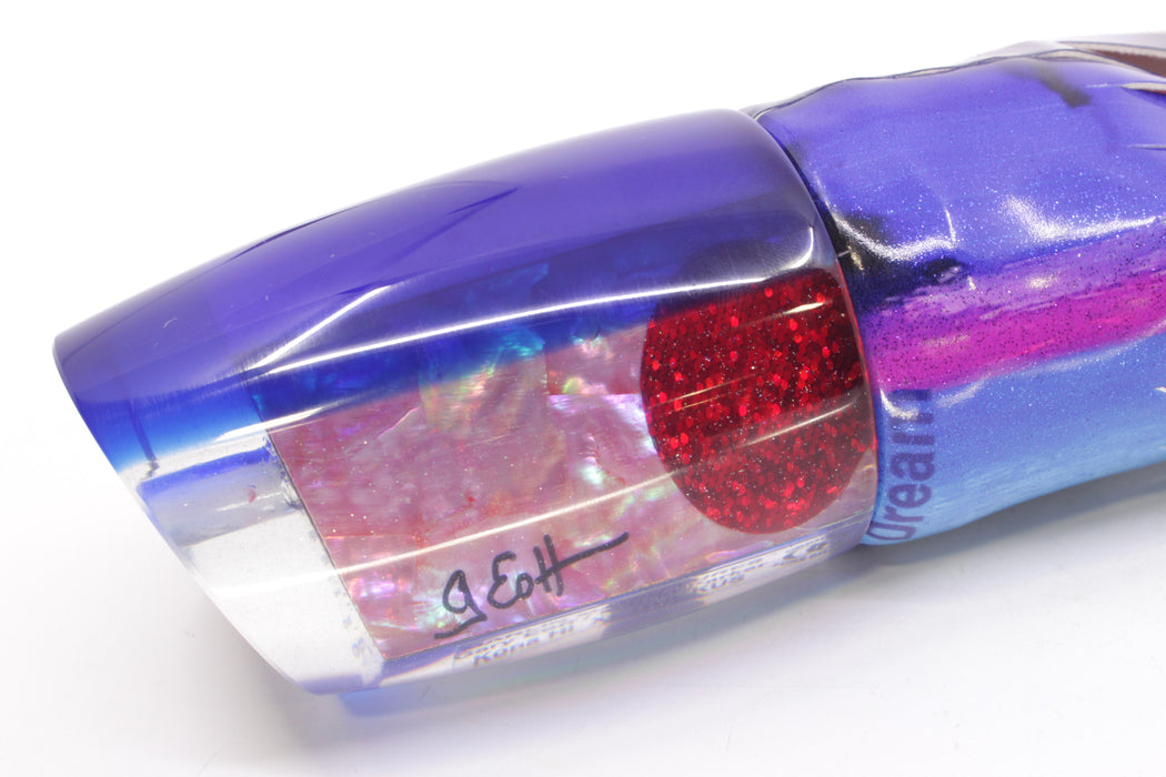 Marlin Magic Pink Awabi Blue Back Red Eyes XL Ruckus 16" 14oz FT Vinyl Blue Dream