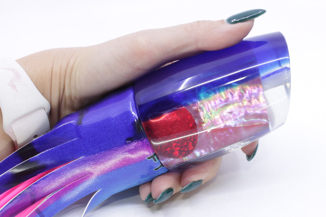 Marlin Magic Pink Awabi Blue Back Red Eyes XL Ruckus 16" 14oz FT Vinyl Blue Dream