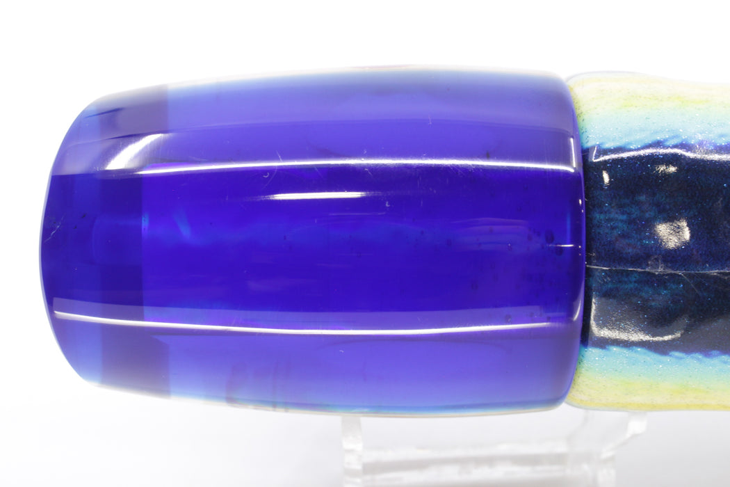 Marlin Magic Golden MOP Blue Back Red Eyes Large Ruckus 14" 11.3oz Fire Tailz Vinyl