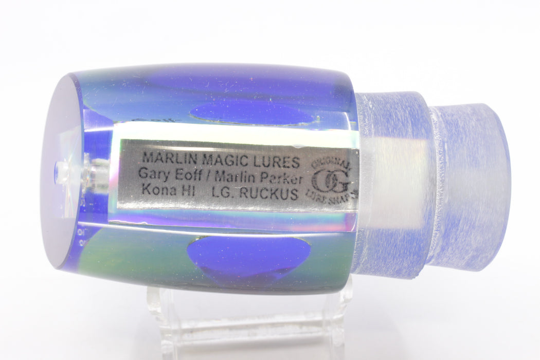 Marlin Magic Lime Green MOP Blue Back Red Eyes Large Ruckus 14" 8.6oz