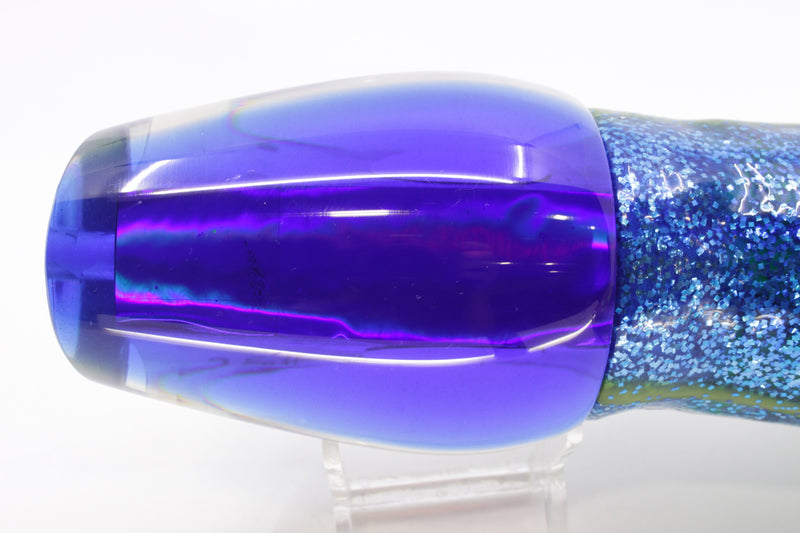 Marlin Magic Golden MOP Blue Back Papa Joe 16" 19oz Skirted Blue-Silver/Green