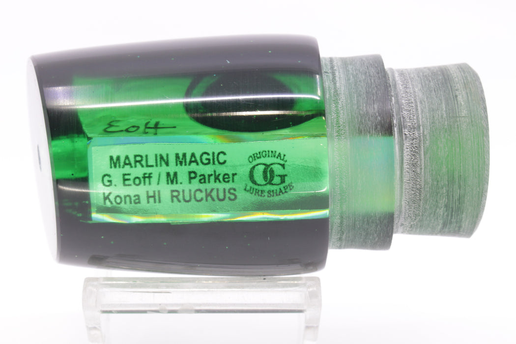 Marlin Magic Green Awabi Black Back Taxi Eyes Ruckus 12" 7.2oz