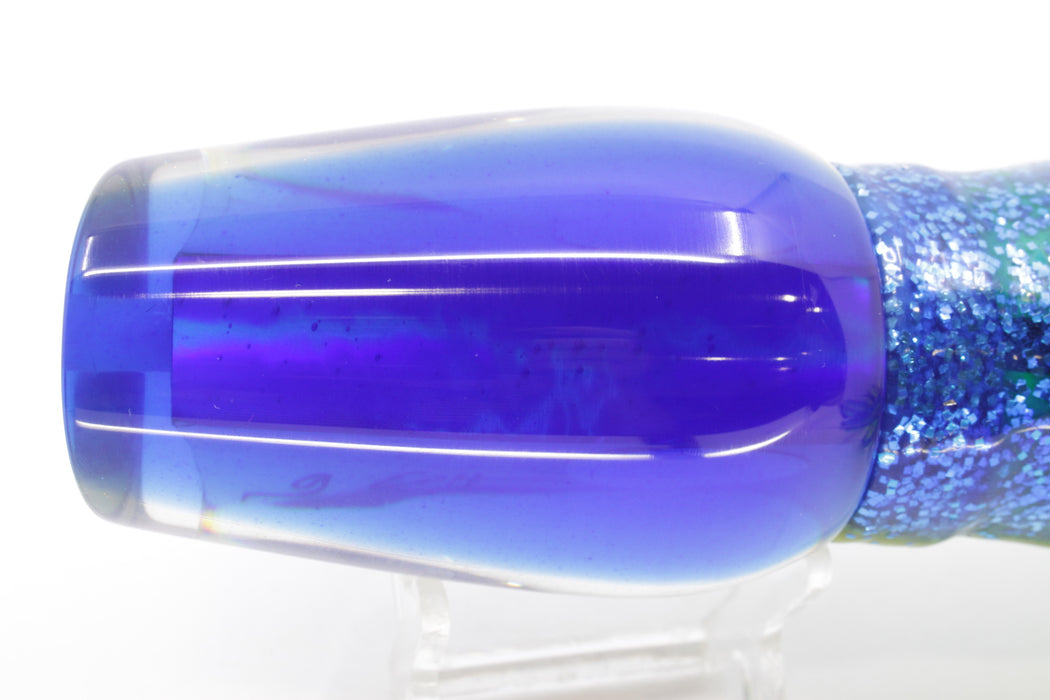 Marlin Magic Golden MOP Blue Back Red Eyes Captain's Choice 14" 12.5oz Skirted