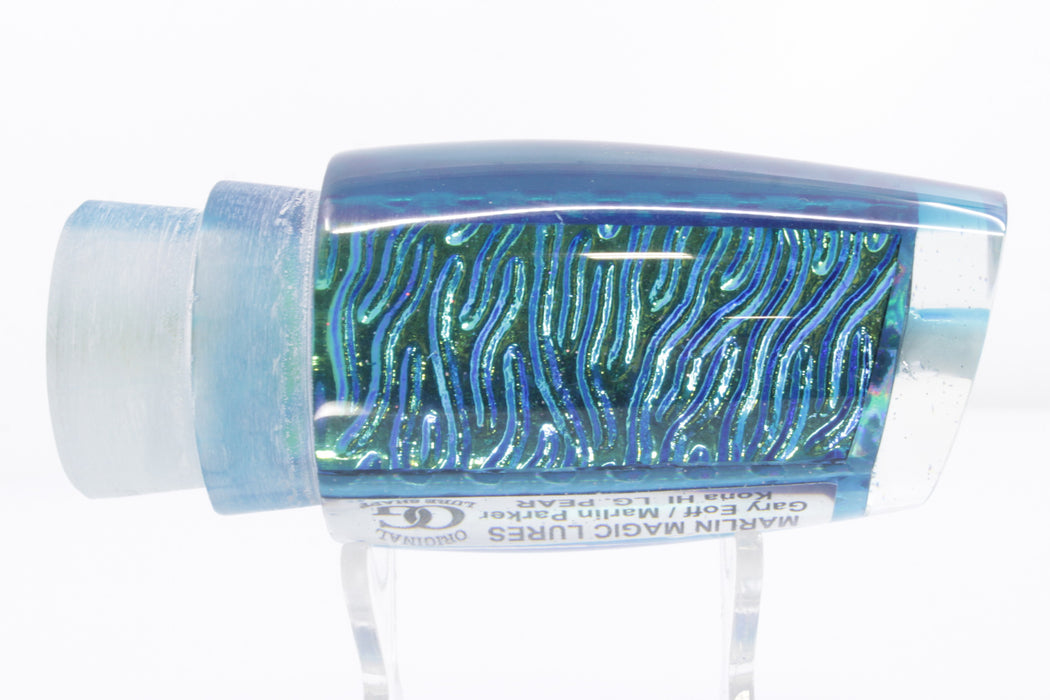 Marlin Magic Ice Blue-Akule Lava Blue Back No Eyes Large Pear 12" 7.6o GZ Lures Big Game Supply Marlin Magic Ice Blue-Akule Lava Blue Back No Eyes Large Pear 12" 7.6o GZ Lures Big Game Supply