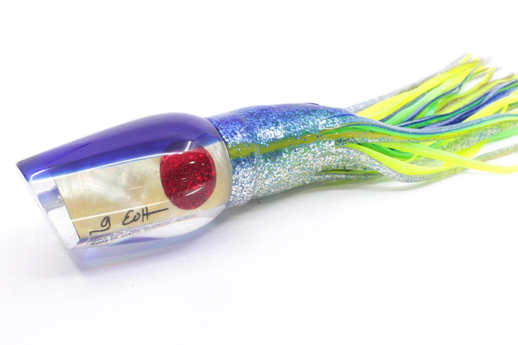 Marlin Magic Golden MOP Blue Back Red Eyes Captain's Choice 14" 12.5oz Skirted