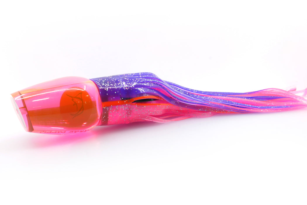 Bonze Lures Fluorescent Pink Mirrored Sugar Daddy 14" 16.5oz Blue-Pink