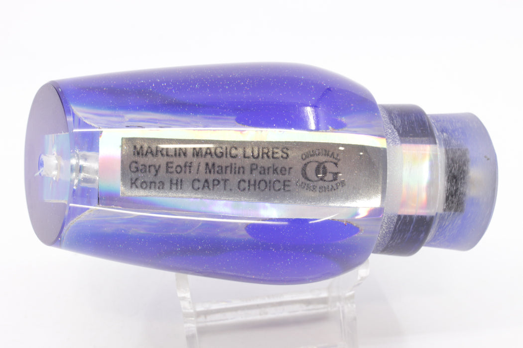 Marlin Magic White Awabi Blue Back Red Eyes Captain's Choice 14" 9.2oz