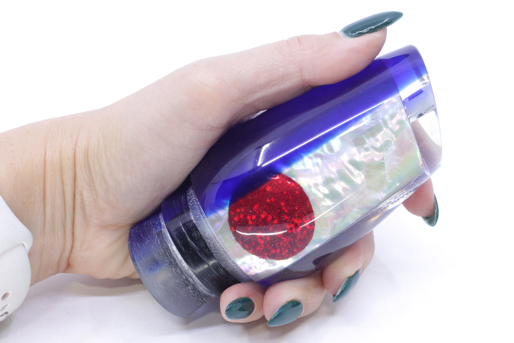 Marlin Magic White Awabi Blue Back Red Eyes Captain's Choice 14" 9.2oz