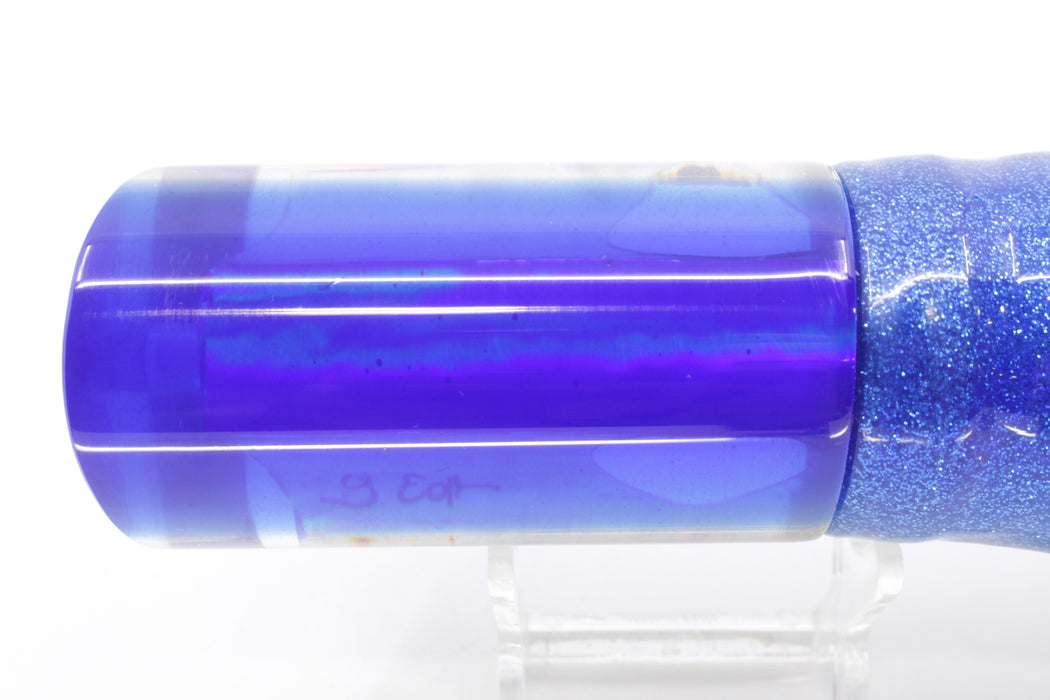 Marlin Magic White Awabi Blue Back Taxi Eyes Papa George 12" 11oz Skirted Blue-Silver