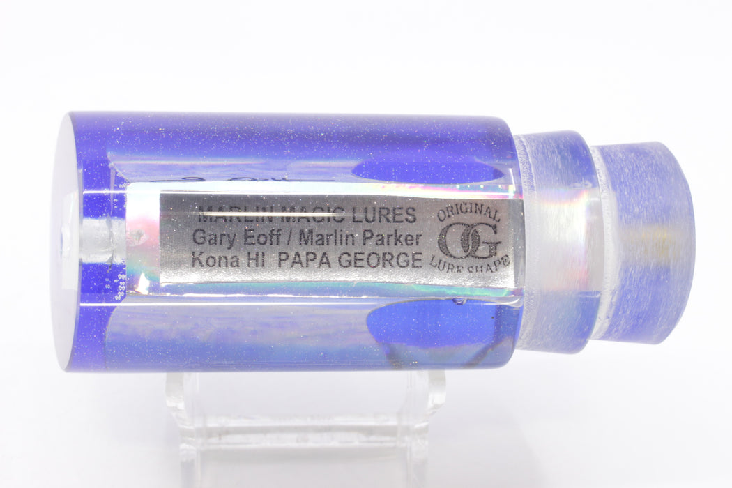 Marlin Magic White Awabi Blue Back Taxi Eyes Papa George 12" 7.5oz