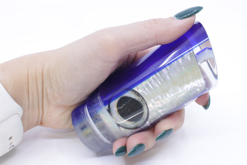 Marlin Magic White Awabi Blue Back Taxi Eyes Papa George 12" 7.5oz