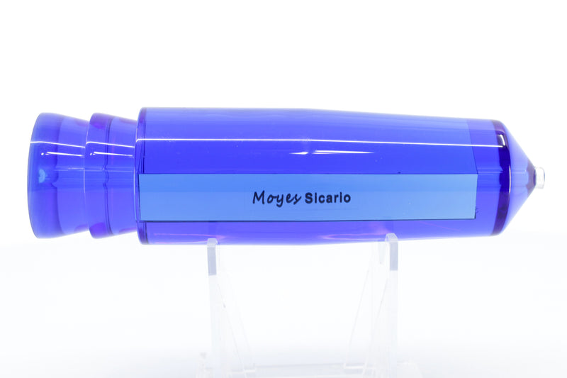 Moyes Lures Blue Mirrored XL Sicario Bullet 14" 11.7oz