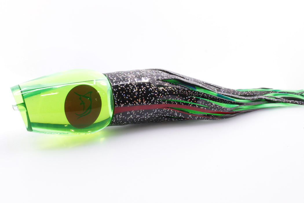 Bonze Lures Chartreuse Mirrored Sugar Daddy 14" 16.5oz Black