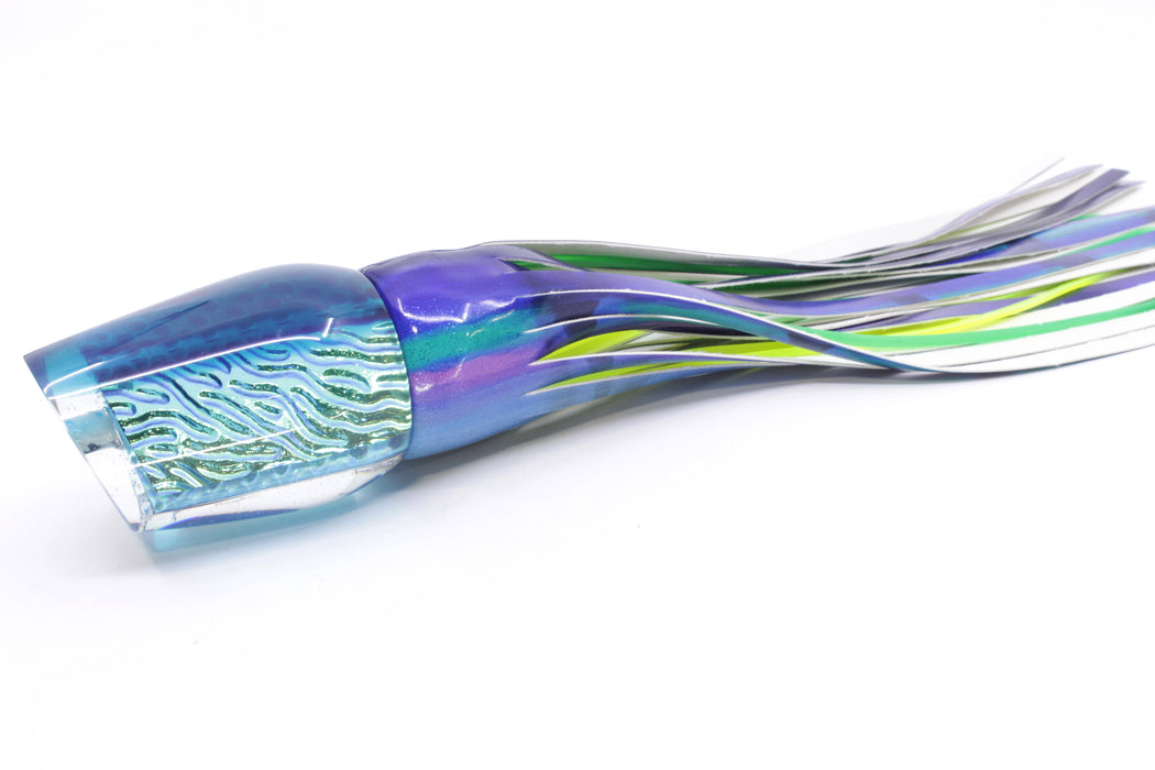 Marlin Magic Ice Blue-Akule Lava Blue Back Hibby 14" 11oz Fire Tailz Vinyl Blueberry