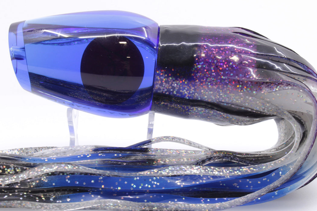 Bonze Lures Blue Mirrored Sugar Daddy 14" 16.5oz Black Purple Bars