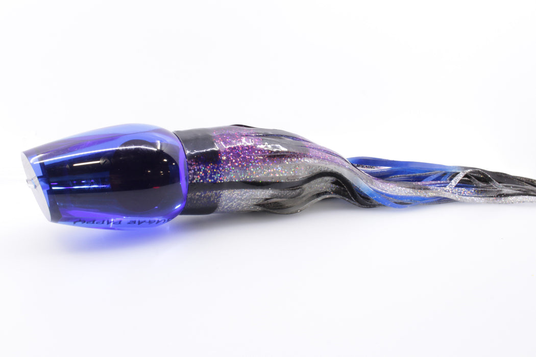 Bonze Lures Blue Mirrored Sugar Daddy 14" 16.5oz Black Purple Bars